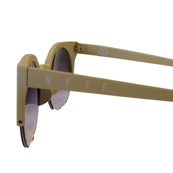 Light Green 1/2 Rim Cat's Eye Neff Sunglasses - Picture 9 of 16